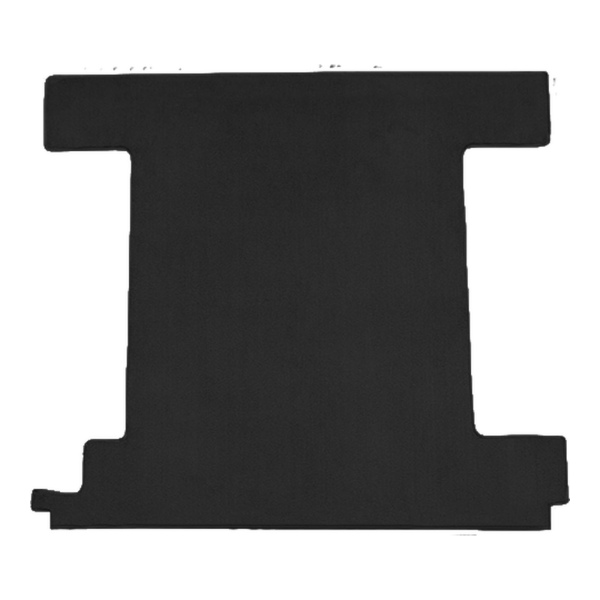 1966-1973 Ford Bronco 1 Gas Tank Back Panel Loop Carpet Flooring 01 Black - ACC 01 Black