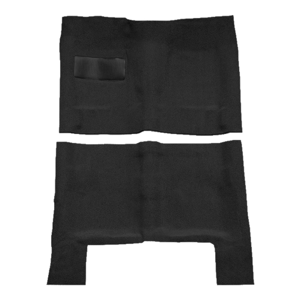 1967 Chevrolet Chevelle Concours 4DR Wagon Auto Loop Carpet Flooring 01 Black - ACC 01 Black