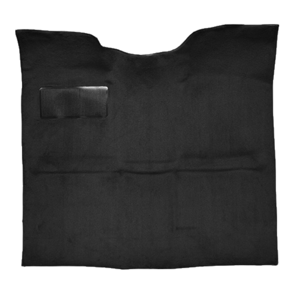 1967-1972 GMC C25/C2500 Pickup Reg Cab 2WD Auto 400 Trans w/o Gas Tank in Cab Column Shift Low Tunnel Loop Carpet Flooring 01 Black - ACC 01 Black