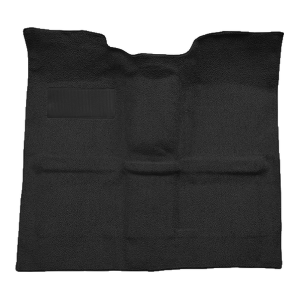 1967-1972 GMC K25/K2500 Pickup Reg Cab 4WD w/o Gas Tank in Cab Loop Carpet Flooring 01 Black - ACC 01 Black