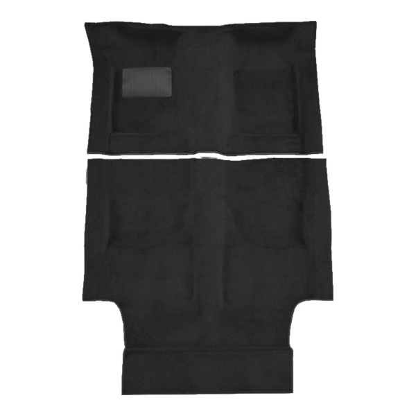 1968 American Motors AMX Auto Pass Area Loop Carpet Flooring 01 Black - ACC 01 Black