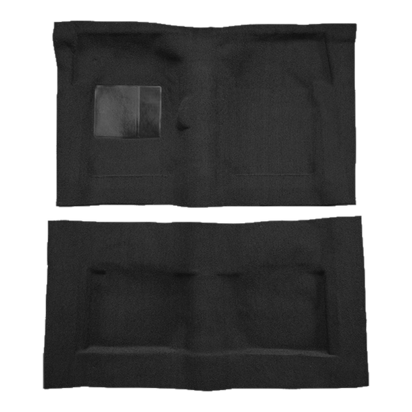 1968 Ford Galaxie 500 2DR Convertible 4spd Loop Carpet Flooring 01 Black - ACC 01 Black