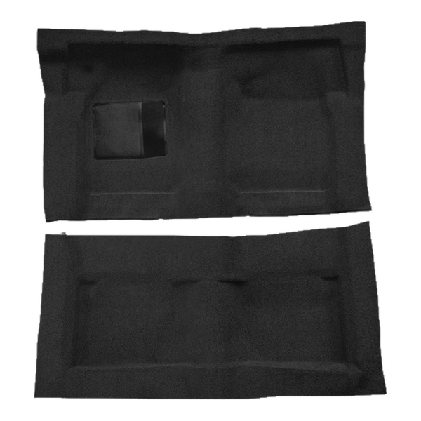 1968 Ford Galaxie 500 2DR Convertible Auto Loop Carpet Flooring 01 Black - ACC 01 Black
