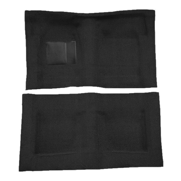 1968 Ford Galaxie 500 2DR Hardtop/Sedan Auto Loop Carpet Flooring 01 Black - ACC 01 Black