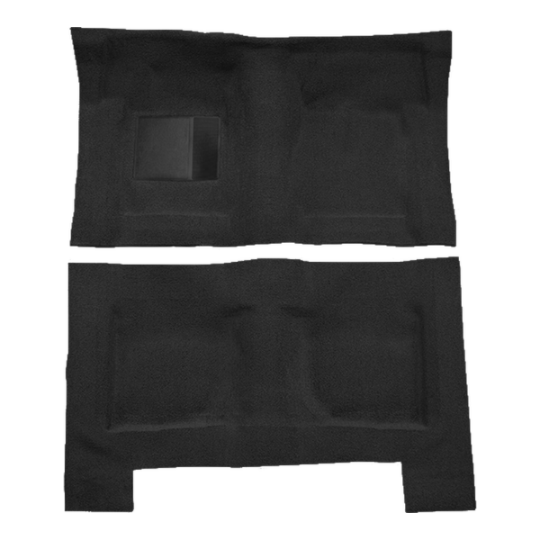 1968 Mercury Marquis 4DR Loop Carpet Flooring 01 Black - ACC 01 Black