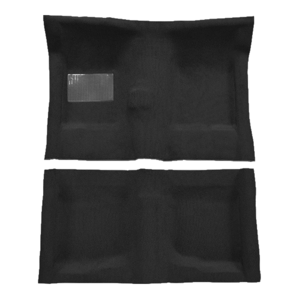 1968-1969 American Motors Javelin 4spd Loop Carpet Flooring 01 Black - ACC 01 Black