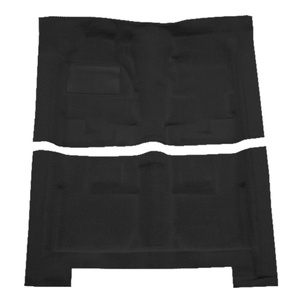1968-1970 Plymouth Satellite 4DR Auto Loop Carpet Flooring 01 Black - ACC 01 Black