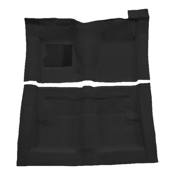 1968-1971 Mercury Montego 2DR Hardtop Auto Column Shift Loop Carpet Flooring 01 Black - ACC 01 Black