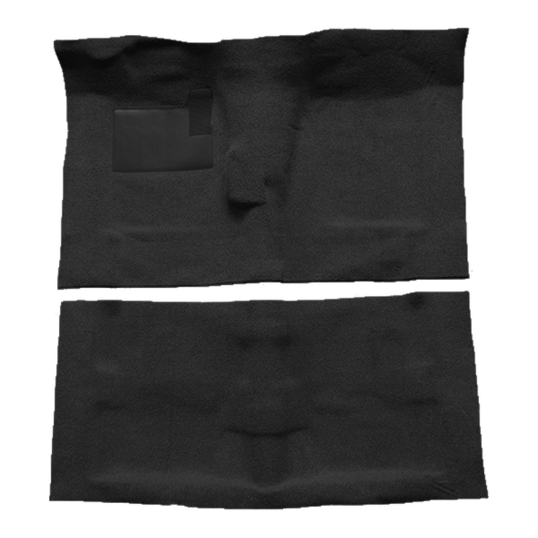 1968-1972 Pontiac GTO 2DR 4spd Loop Carpet Flooring 01 Black - ACC 01 Black
