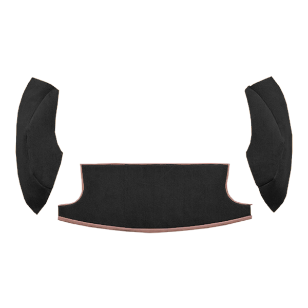 1969-1970 American Motors AMX Cargo Area Cutpile Carpet Flooring 801 Black - ACC 801 Black