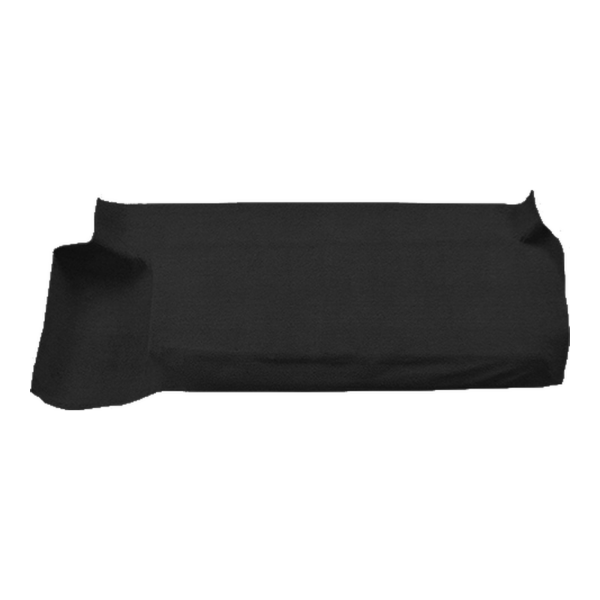 1969-1972 GMC K25/K2500 Pickup Gas Tank Cover Molded Loop Carpet Flooring 01 Black - ACC 01 Black