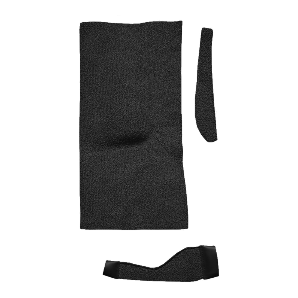 1970 Plymouth Superbird 4spd Console Strip 3pc Loop Carpet Flooring 01 Black - ACC 01 Black