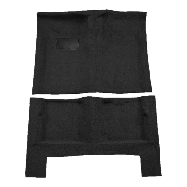 1970-1971 Ford Thunderbird 2DR Loop Carpet Flooring 01 Black - ACC 01 Black