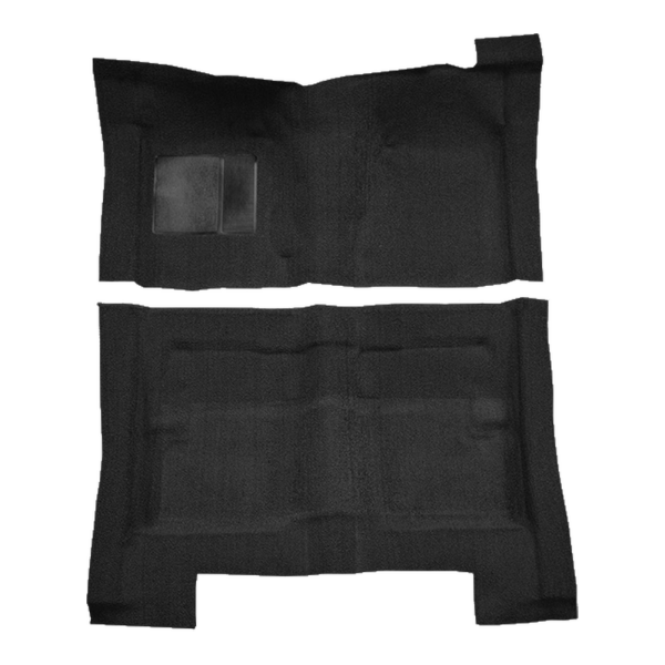 1970-1971 Mercury Montego Villager 4DR Wagon Loop Carpet Flooring 01 Black - ACC 01 Black
