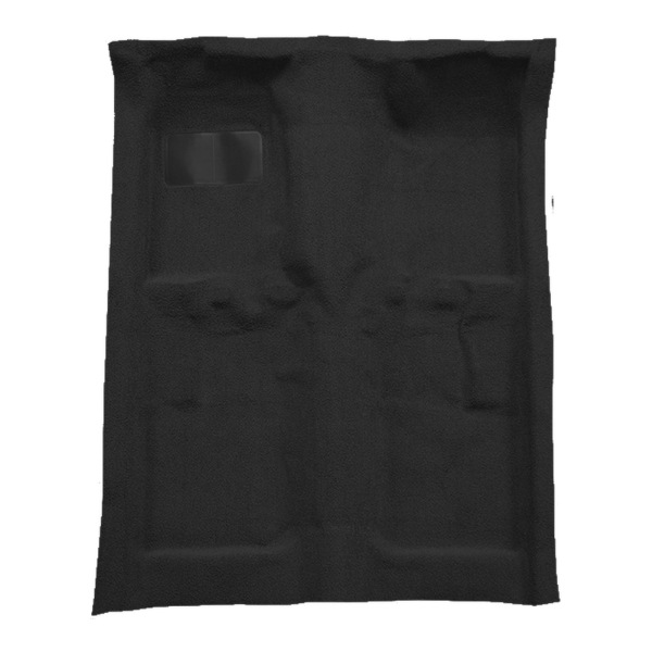 1971-1973 Mercury Comet 4DR Loop Carpet Flooring 01 Black - ACC 01 Black
