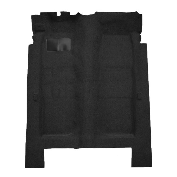 1971-1973 Mercury Monterey 4DR Loop Carpet Flooring 01 Black - ACC 01 Black