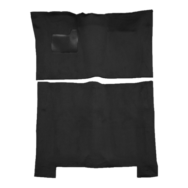 1972-1973 Buick Estate Wagon 4DR Auto Loop Carpet Flooring 01 Black - ACC 01 Black