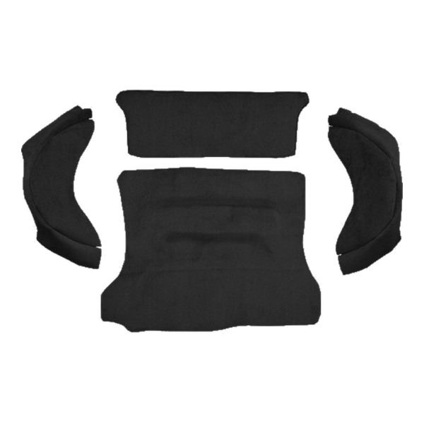 1972-1978 American Motors Gremlin Cargo Area Cutpile Carpet Flooring 801 Black - ACC 801 Black