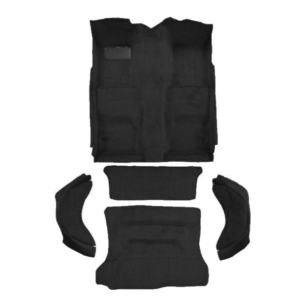 1972-1978 American Motors Gremlin Complete Cutpile Carpet Flooring 801 Black - ACC 801 Black