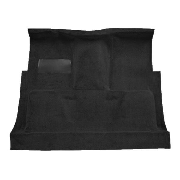 1973 GMC C35/C3500 Pickup Reg Cab 2WD Auto 400 Trans Column Shift Loop Carpet Flooring 01 Black - ACC 01 Black
