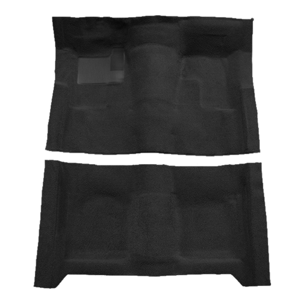 1973 Oldsmobile Omega 4DR Loop Carpet Flooring 01 Black - ACC 01 Black