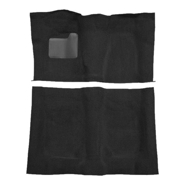 1973 Pontiac LeMans 2DR 4spd Loop Carpet Flooring 01 Black - ACC 01 Black