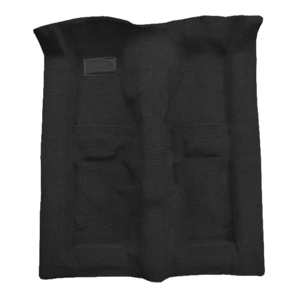 1974 Chevrolet Vega Pass Area Cutpile Carpet Flooring 801 Black - ACC 801 Black