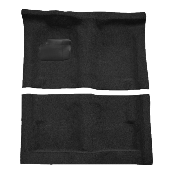 1974 Plymouth Cuda Auto Cutpile Carpet Flooring 801 Black - ACC 801 Black