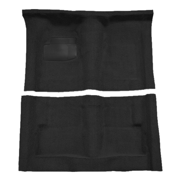 1974 Plymouth Satellite 2DR Auto Cutpile Carpet Flooring 801 Black - ACC 801 Black