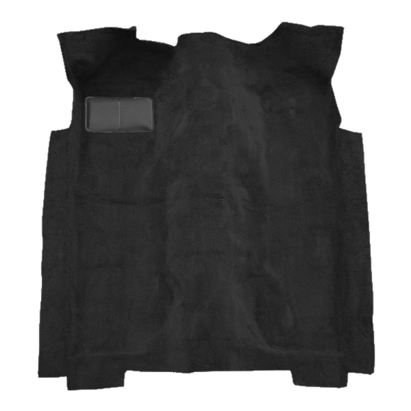 1974-1977 Ford Mustang II Pass Area Cutpile Carpet Flooring 801 Black - ACC 801 Black