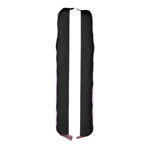 1974-1978 Cadillac Eldorado Door Panel Inserts without Cardboard 2pc Cutpile Carpet Flooring 801 Black - ACC 801 Black