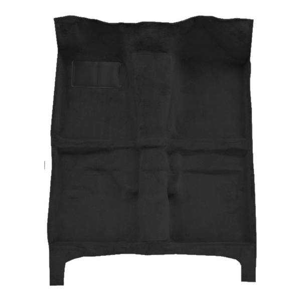 1974-1978 Nissan B210 Pass Area Cutpile Carpet Flooring 801 Black - ACC 801 Black