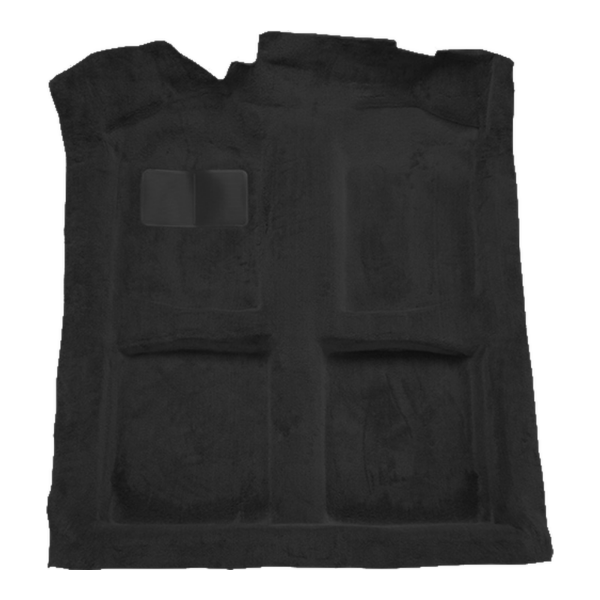1975-1988 Volkswagen Scirocco Cutpile Carpet Flooring 801 Black - ACC 801 Black