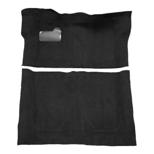 1976 Pontiac LeMans 2DR Cutpile Carpet Flooring 801 Black - ACC 801 Black