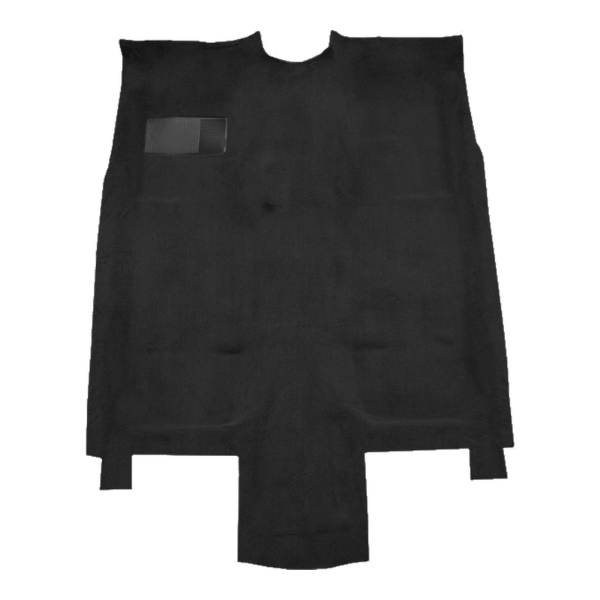 1976-1981 Pontiac Firebird Trans Am Auto without Console Floor Shift Cutpile Carpet Flooring 801 Black - ACC 801 Black