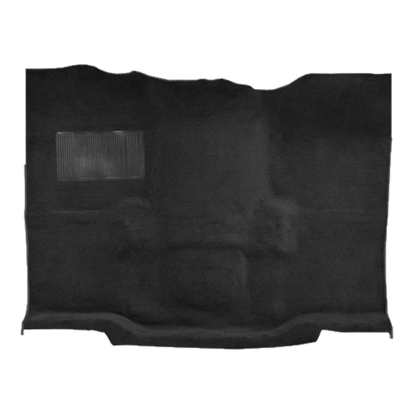 1976-1983 Jeep CJ5 Pass Area Cutpile Carpet Flooring 801 Black - ACC 801 Black