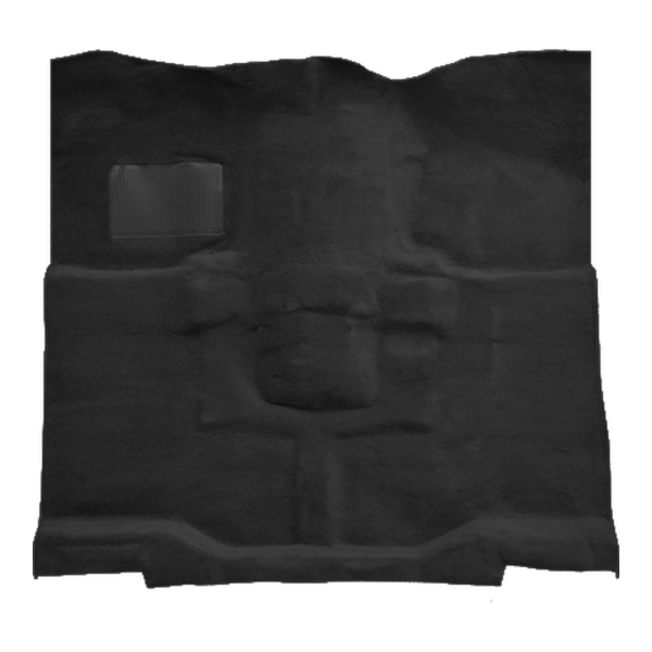 1976-1986 Jeep CJ7 Pass Area Cutpile Carpet Flooring 801 Black - ACC 801 Black