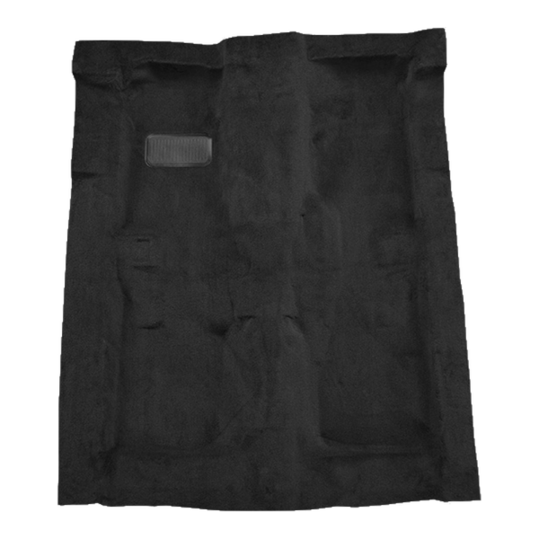 1977-1980 Lincoln Versailles 4DR Cutpile Carpet Flooring 801 Black - ACC 801 Black