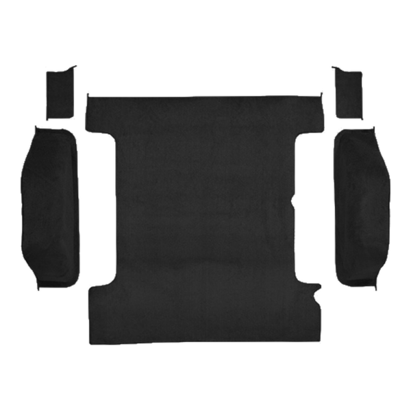 1978-1980 GMC Jimmy Cargo Area Cutpile Carpet Flooring 801 Black - ACC 801 Black