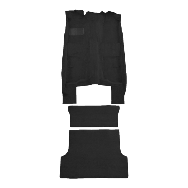 1978-1983 American Motors Concord 4DR Wagon Complete Cutpile Carpet Flooring 801 Black - ACC 801 Black