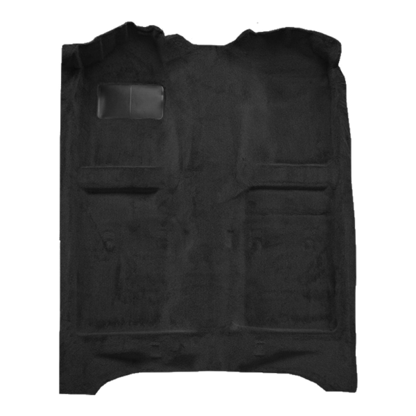 1978-1983 Mercury Zephyr 2DR Cutpile Carpet Flooring 801 Black - ACC 801 Black