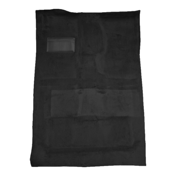 1978-1985 Dodge W150 Crew Cab 4WD Auto/4spd Cutpile Carpet Flooring 801 Black - ACC 801 Black