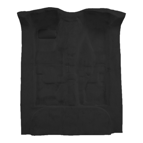 1978-1987 Chevrolet Chevette 4DR Cutpile Carpet Flooring 801 Black - ACC 801 Black