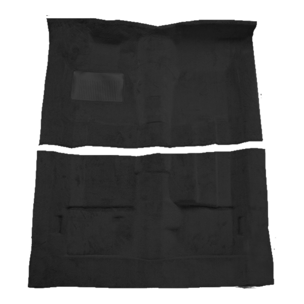 1979-1981 Dodge St. Regis 4DR Cutpile Carpet Flooring 801 Black - ACC 801 Black