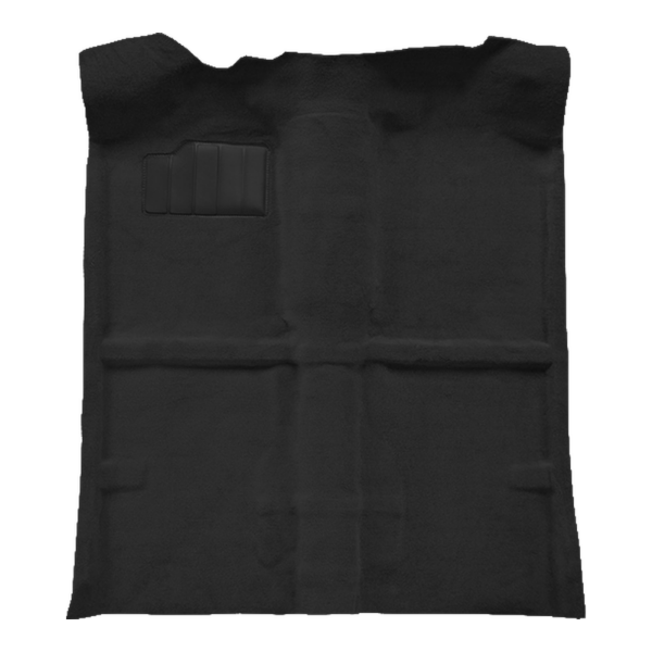 1979-1982 Dodge D50 Reg Cab 2WD Cutpile Carpet Flooring 801 Black - ACC 801 Black