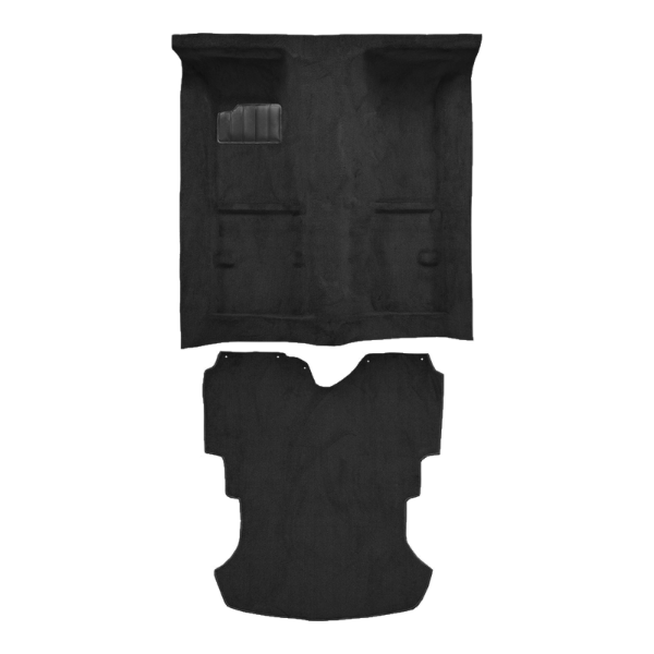 1979-1985 Mazda RX-7 Coupe 2 Seater Complete Cutpile Carpet Flooring 801 Black - ACC 801 Black