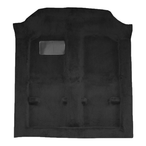 1980-1983 Honda Civic 2DR Hatchback Pass Area Cutpile Carpet Flooring 801 Black - ACC 801 Black