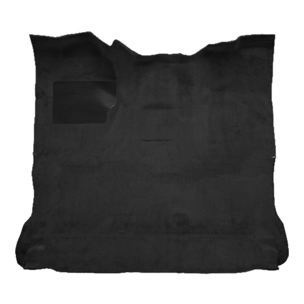 1980-1986 Ford F-350 Reg Cab 2WD 4spd Cutpile Carpet Flooring 801 Black - ACC 801 Black