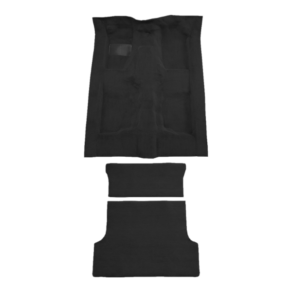 1980-1988 American Motors Eagle 4DR Wagon Complete Cutpile Carpet Flooring 801 Black - ACC 801 Black