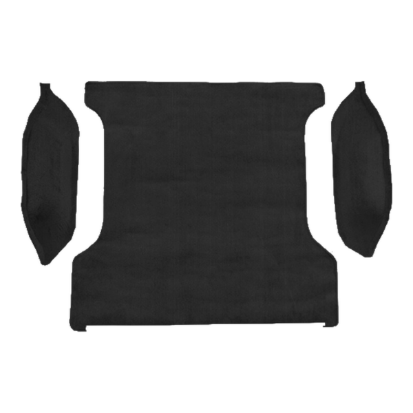 1980-1996 Ford Bronco Cargo Area Cutpile Carpet Flooring 801 Black - ACC 801 Black